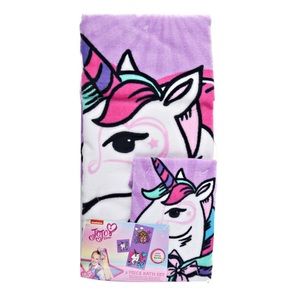 2pc Bath towel and wash cloth set